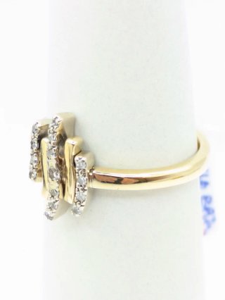 Anillo Oro 18k y Diamantes