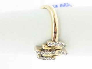 Anillo Oro 18k y Diamantes