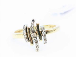 Anillo Oro 18k y Diamantes