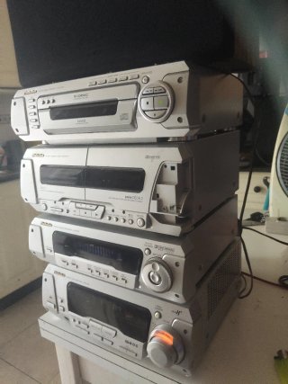 Equipo de música Technics CD/Doble Cassette