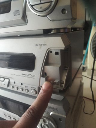 Equipo de música Technics CD/Doble Cassette