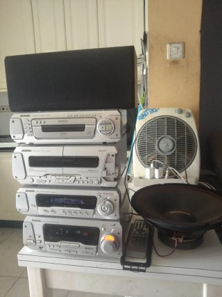 Equipo de música Technics CD/Doble Cassette