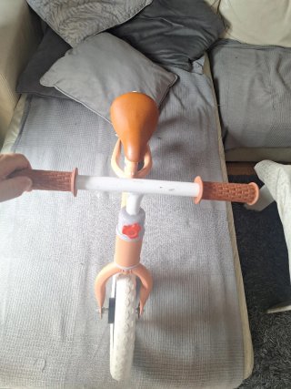 Bicicleta infantil naranja