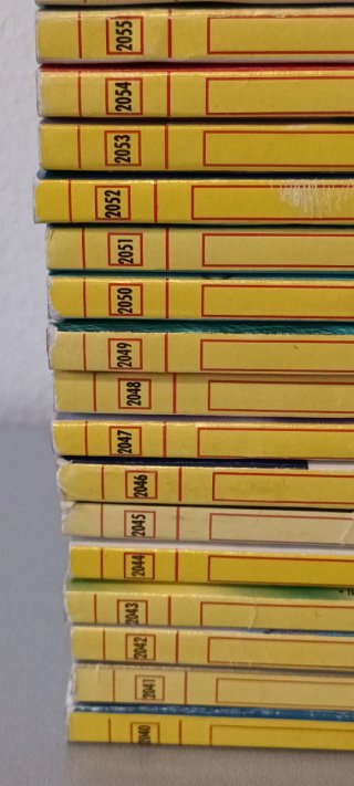 N. 55 fumetti Topolino dal 2040 al 2095, anni '90