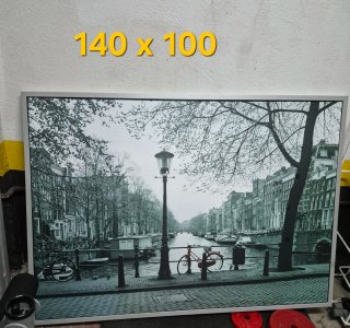 Cuadro Fotografía Ámsterdam 140x100