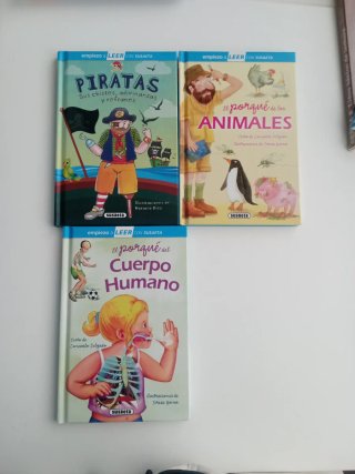 "El Porqué de Los Animales", "Piratas""Cuerpo Huma