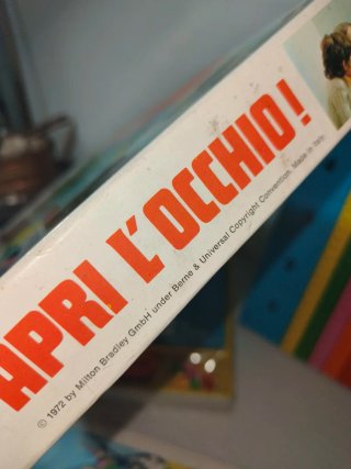 Gioco Apri L'Occhio MB Anni 70