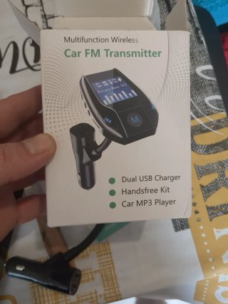 Transmisor FM Bluetooth Coche AUX