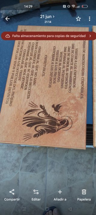 Cuadro religioso madera Shema Israel