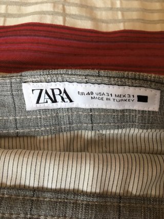 pantalon de traje Zara