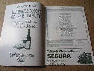 Libreto Chirigota Los Aguafiestas Carnaval 2006