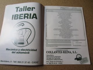 Libreto Chirigota Los Aguafiestas Carnaval 2006