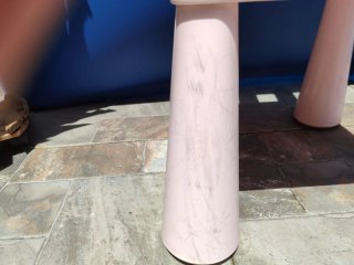 Silla infantil Ikea rosa mamut