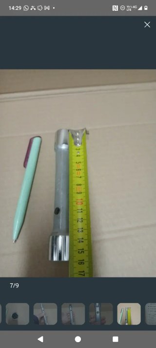 Llave de tubo 18-19