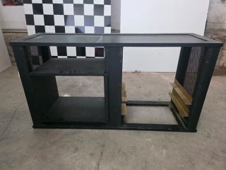 Mueble Rack Industrial / Cabina Sonido