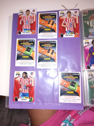Cromos Liga Adrenalyn Atlético de Madrid