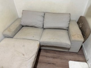 Sofá 2 plazas IKEA beige tela