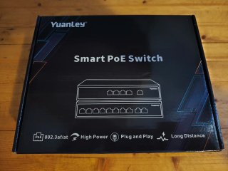 Switch PoE Gigabit Yuanley 8+2 Porte