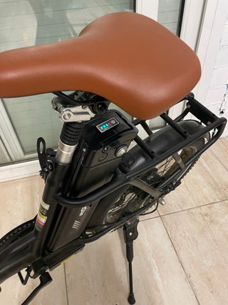 Bicicleta Eléctrica Negra