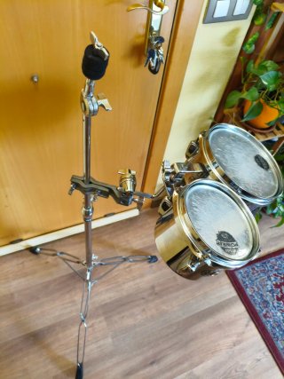 Mini timbales percusión 6 y 8 pulgadas