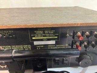 Amplificador Pioneer SX-434