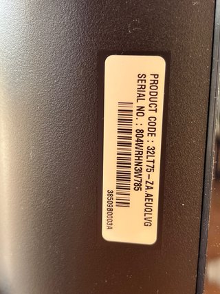 TV LG 32 pulgadas