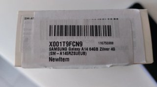 Samsung Galaxy A14 Argento