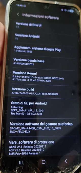 Samsung Galaxy A14 Argento