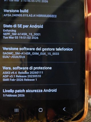 Samsung Galaxy A14 Argento