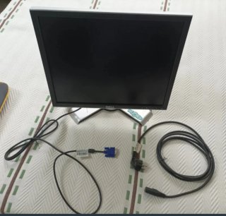 Pantalla Dell 19 Negra/Plata