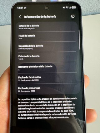 Samsung Galaxy A36 5G 256GB Negro