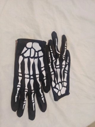 Guantes Esqueleto Halloween