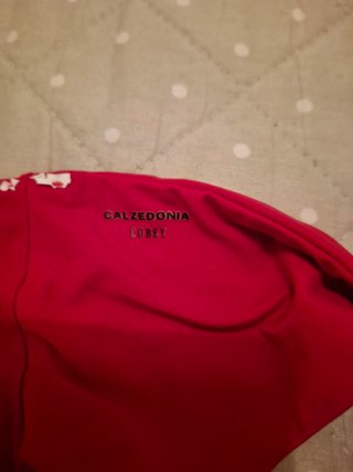 Bikini Calzedonia rojo con detalles trenzados