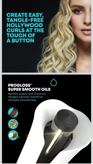 Rizador Revamp Progloss Hollywood Curl Giratorio