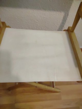 Sillón Director Plegable Madera y Loneta