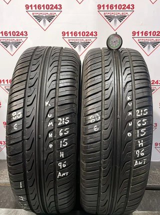 -215 65 15 H KUMHO RUEDA AL 90% VIDA UTIL