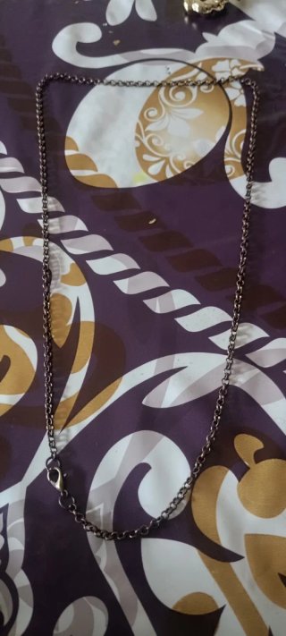Collar cadena plata