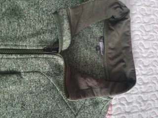 Chaqueta polar verde talla 3XL