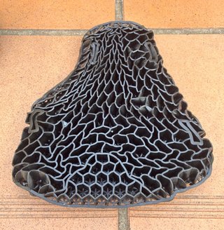 Asiento Gel Moto Tourtecs Negro