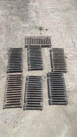 Rejillas de desagüe de hierro fundido