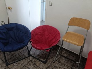 Sillas plegables para exterior/interior