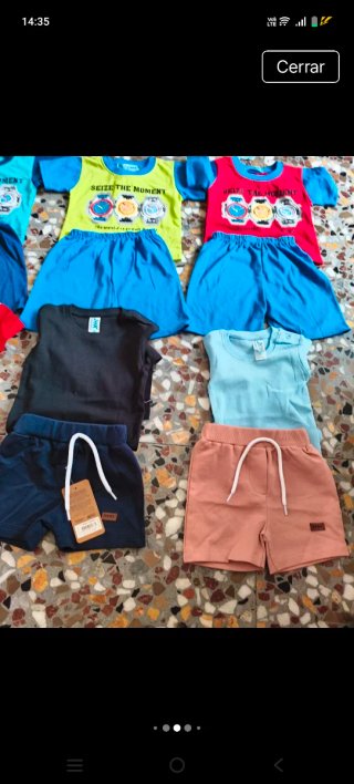 Conjuntos de ropa infantil nuevos
