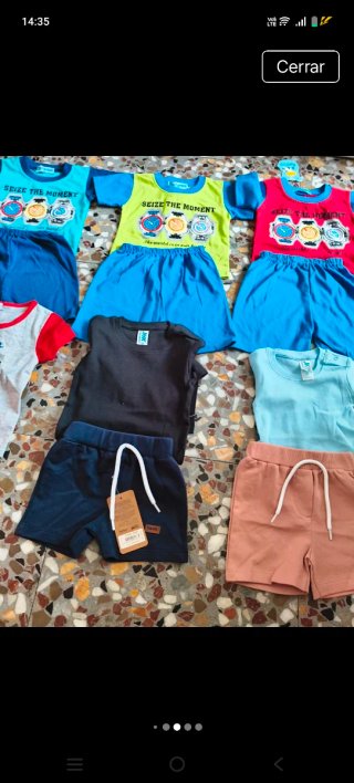 Conjuntos de ropa infantil nuevos