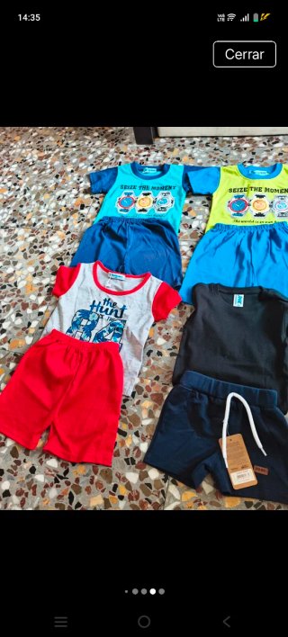 Conjuntos de ropa infantil nuevos