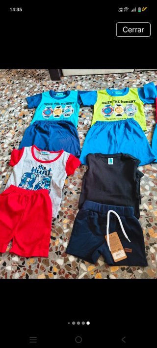 Conjuntos de ropa infantil nuevos