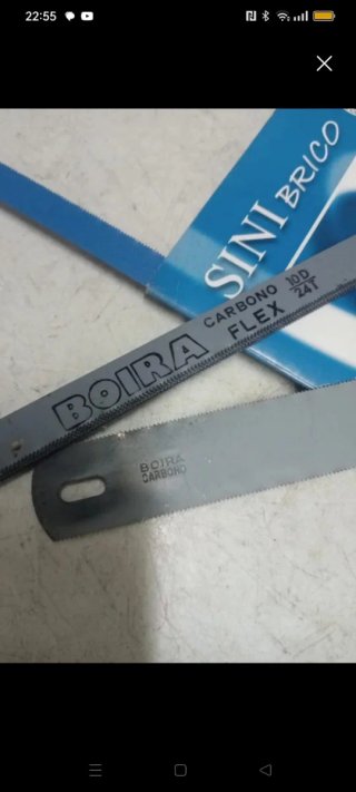Arco de sierra con 12 hojas