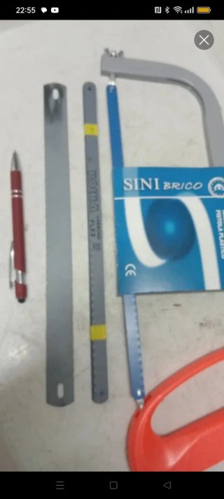 Arco de sierra con 12 hojas