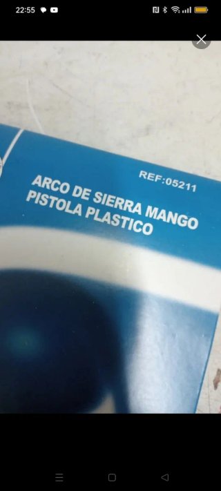 Arco de sierra con 12 hojas