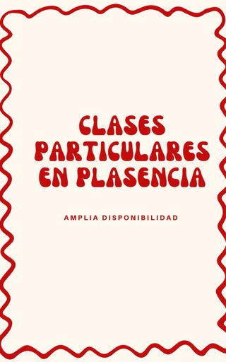 Clases particulares en Plasencia