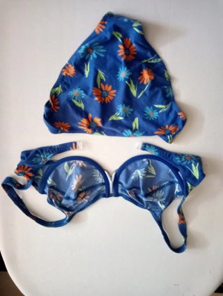 Coordinato bikini fantasia floreale